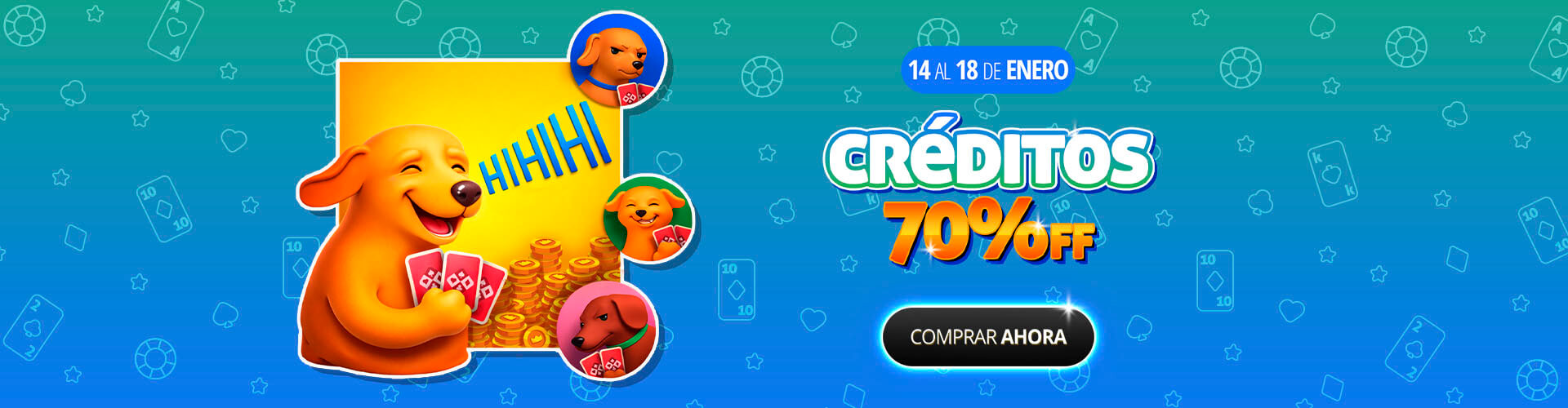 ? Celebra el d�a de la risa con 70% de descuento en cr�ditos ??