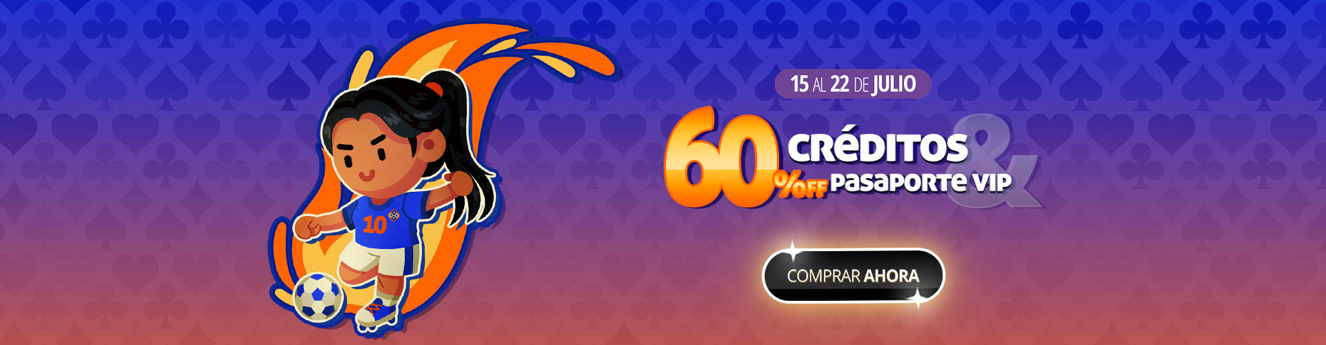 ? Todo con 60 % de descuento para jugar como una verdadera campeona! ???