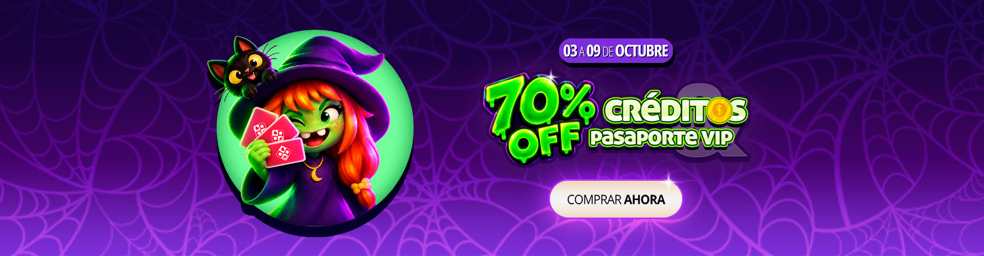 ? �La bruja lanz� su hechizo! 70% de descuento en todo en MagnoJuegos ??